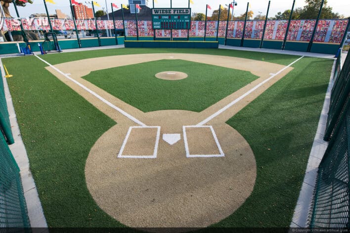 SYNLawn Miami FL sports agility childrens baseball field diamond playground