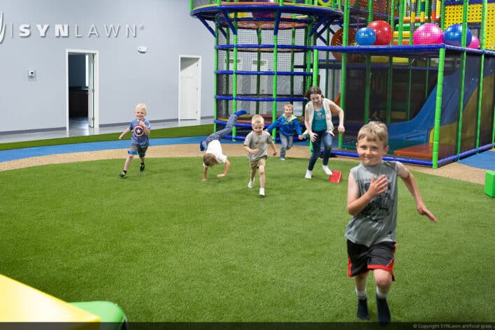 SYNLawn Miami FL play run wild indoor playground grass